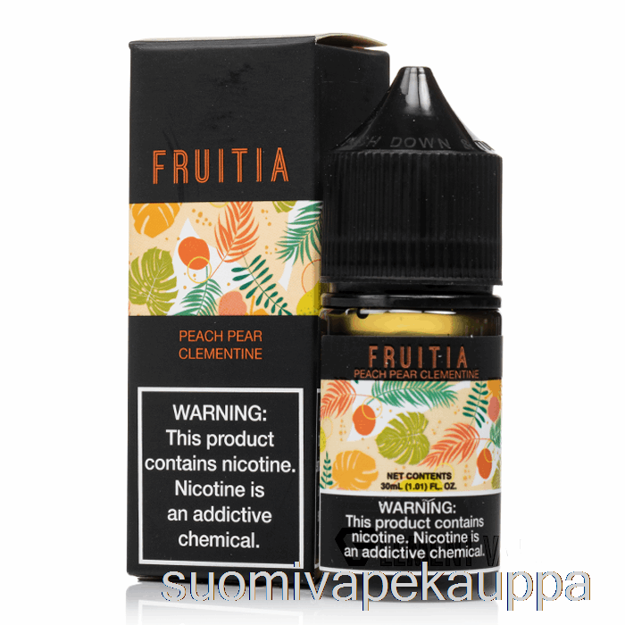 Vape Nesteet Persikka Päärynä Klementiini - Fruitia Suolat - 30ml 35mg